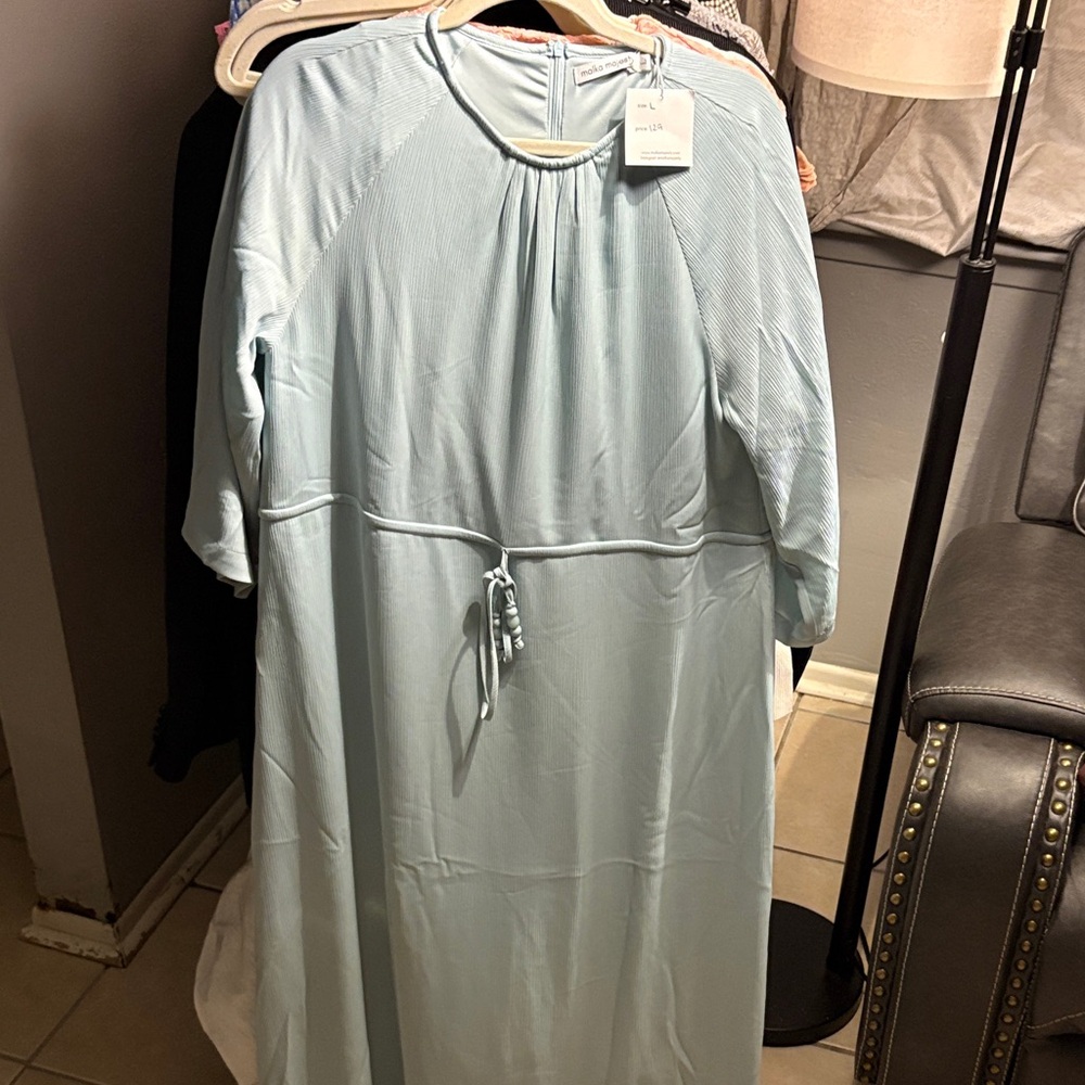 Light Blue Maxi Dress
